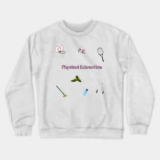 Physical Education Sticker Pack Crewneck Sweatshirt